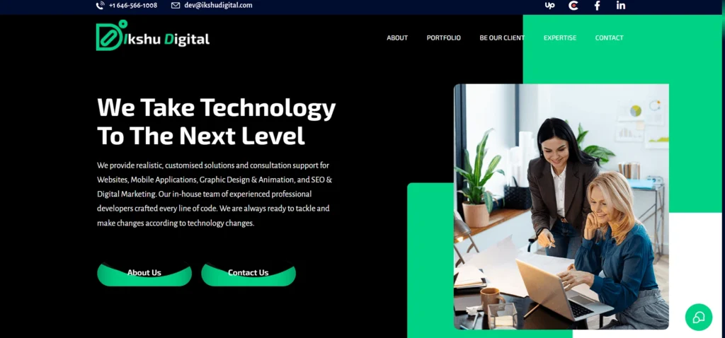 website design company in kolkata - Ikshu Digital