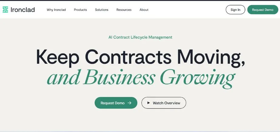 Ironclad - Contract Management Software