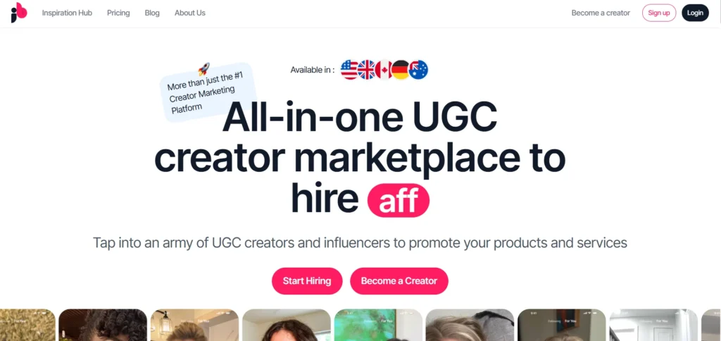 UGC Video Platform for Digital Marketers - JoinBrands