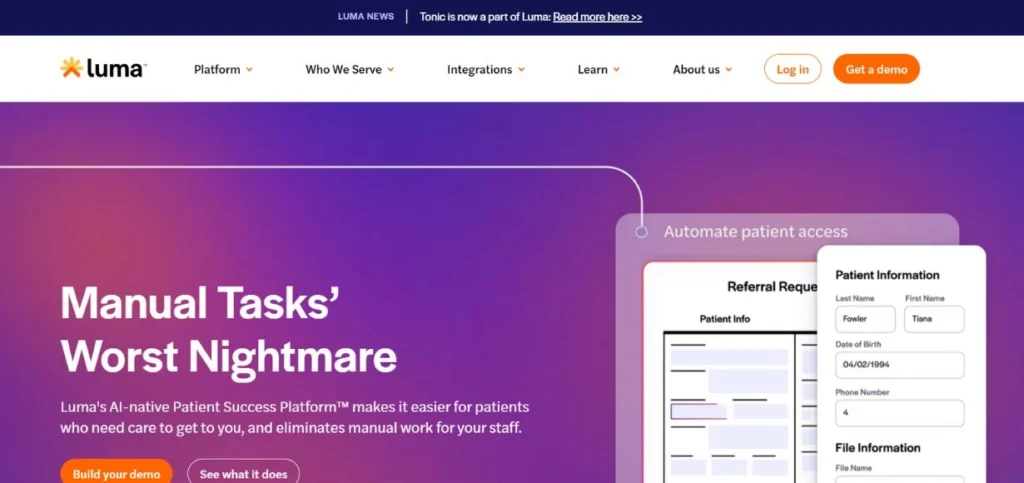 Luma Health - Patient Engagement Tools