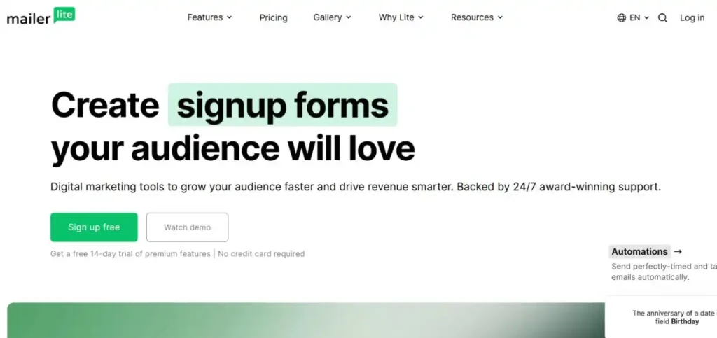 MailerLite - Email Marketing Tools