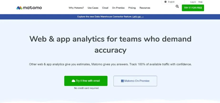 Matomo - Alternatives to Google Analytics 4