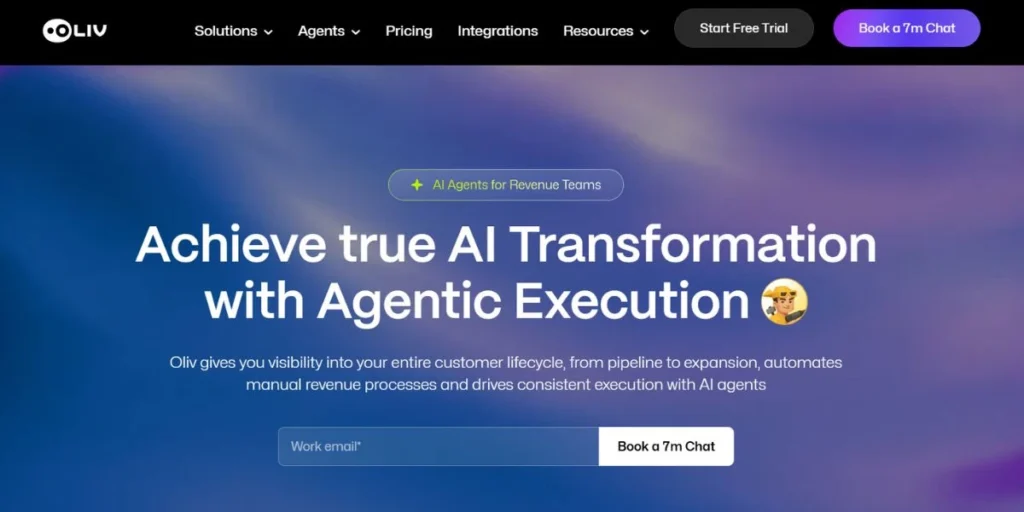 Oliv - Sales Automation Software