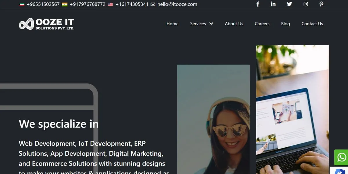 Ooze IT Solutions Pvt. Ltd - IT Companies in Udaipur