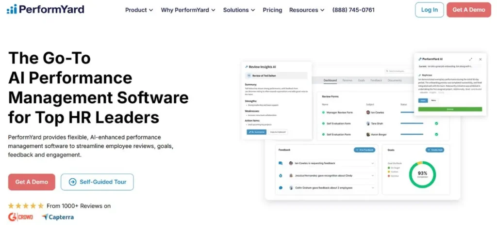 Perform Yard - Performance Appraisal Tools