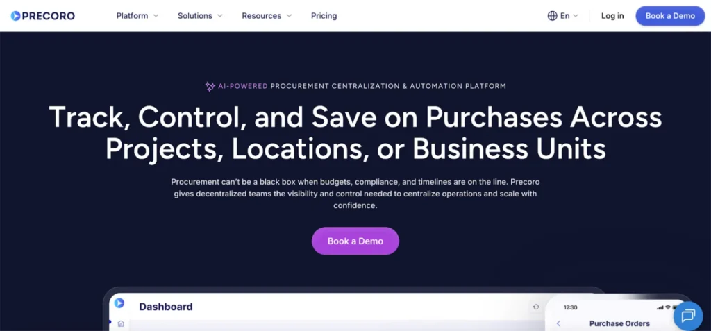 AP Automation Tool - Precoro