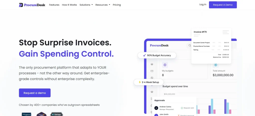 AP Automation Tool - ProcureDesk