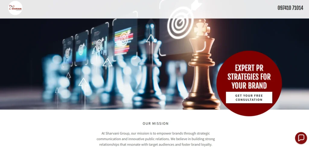 PR Agency in Bangalore - SHARVANI GROUP
