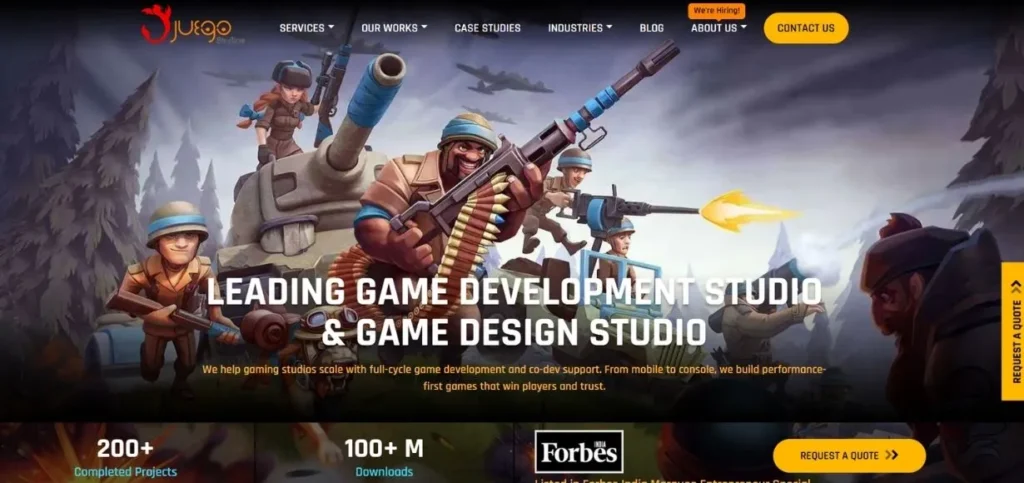 Game Development Companies-Juego Studios
