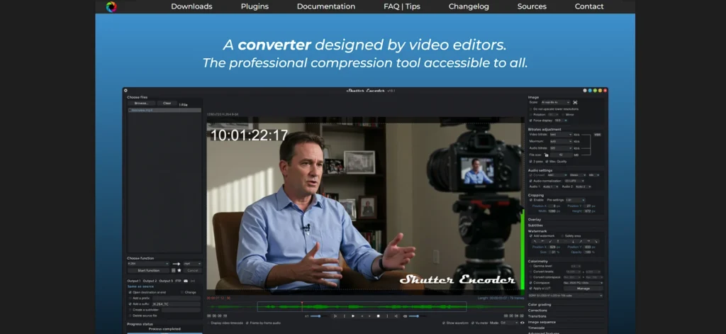 video compression software - Shutter Encoder