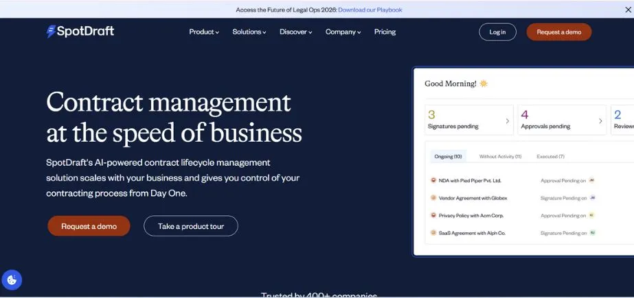 SpotDraft - Contract Management Software
