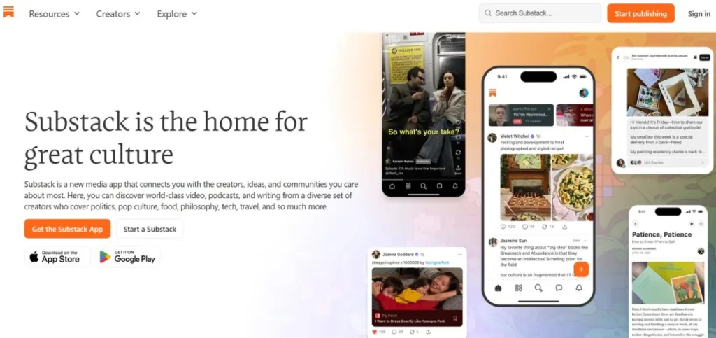 Substack - Content Syndication Platforms