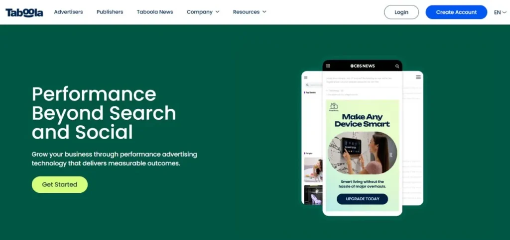 Taboola - Content Syndication Platforms