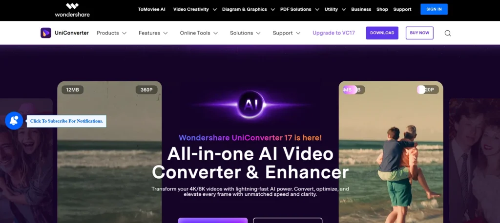 video compression software - Wondershare UniConverter