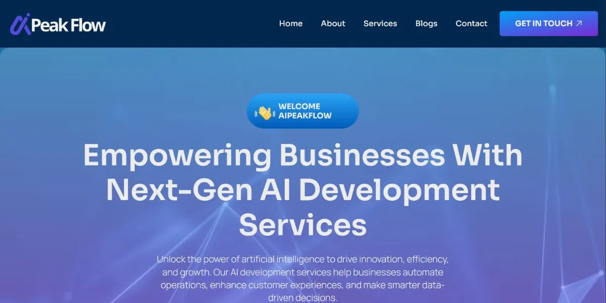 aipeakflow - Startup Companies in Hyderabad