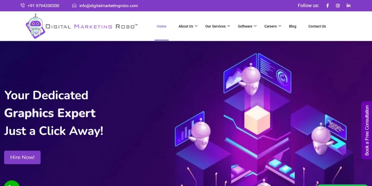 digital marketing robo - advertising agencies in lucknow