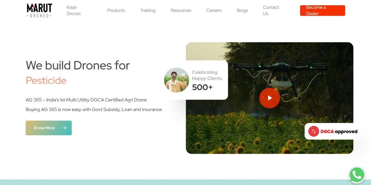 marut drones - Startup Companies in Hyderabad