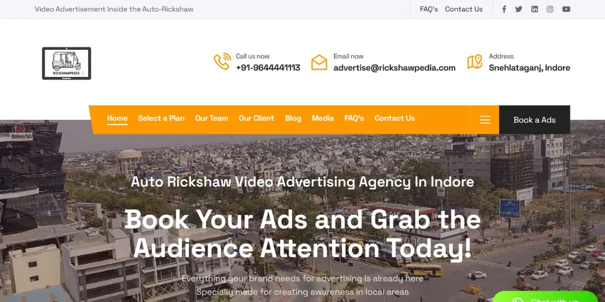 rickshawpedia - Advertising Agencies in Indore