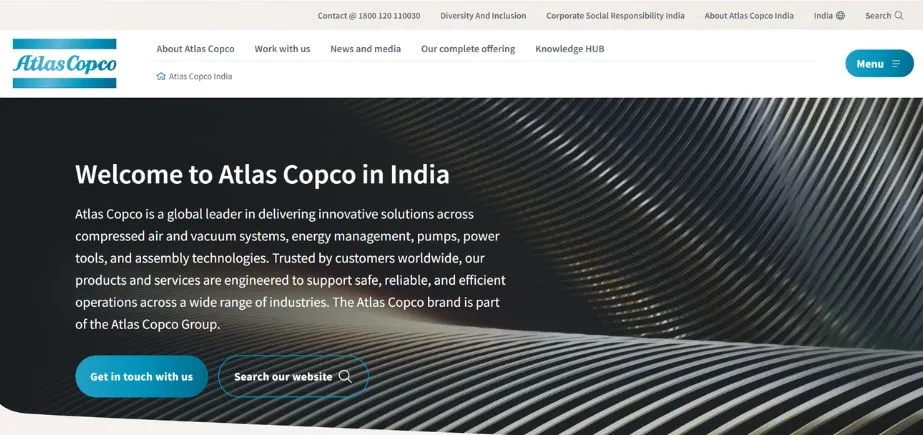 Atlas Copco India - Manufacturing Companies in Pune