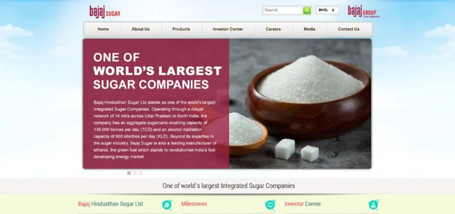 Bajaj Hindusthan Sugar Ltd - Ethanol Manufacturing Companies in India