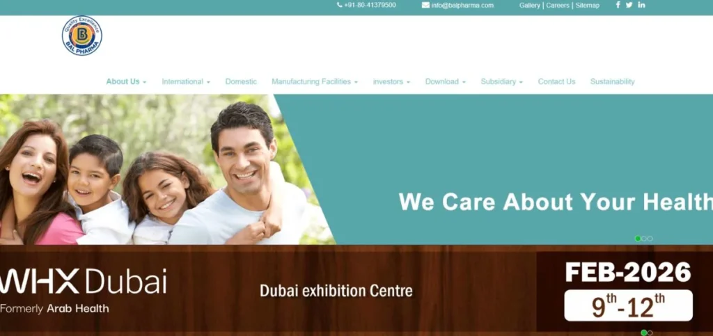 Bal Pharma Limited - Manufacturing Companies in Bangalore