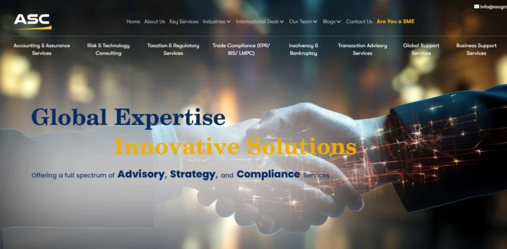 CA Firms in Kolkata - ASC Group