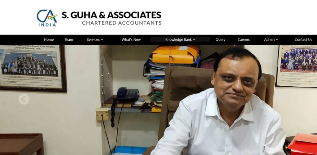 CA Firms in Kolkata - S. Guha & Associates