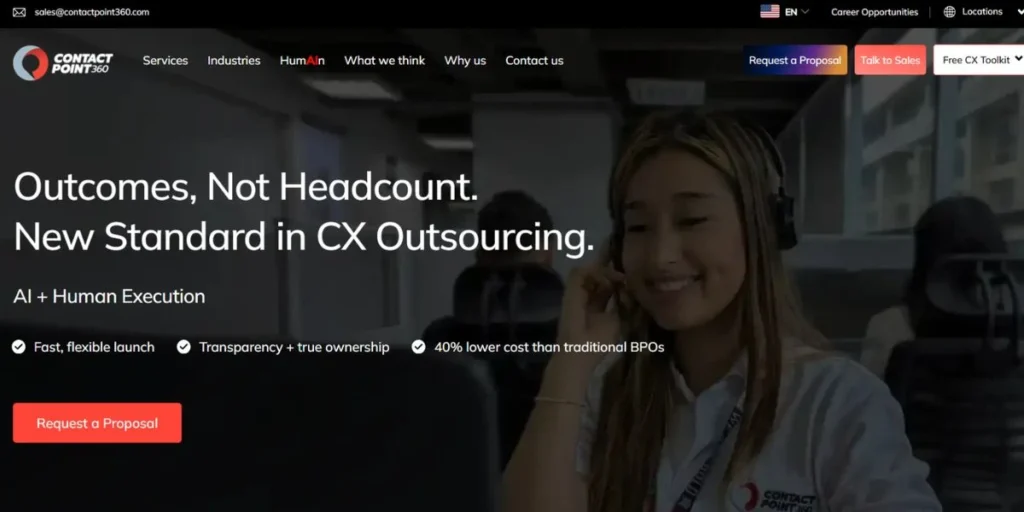 ContactPoint 360 - BPO Companies in Bangalore