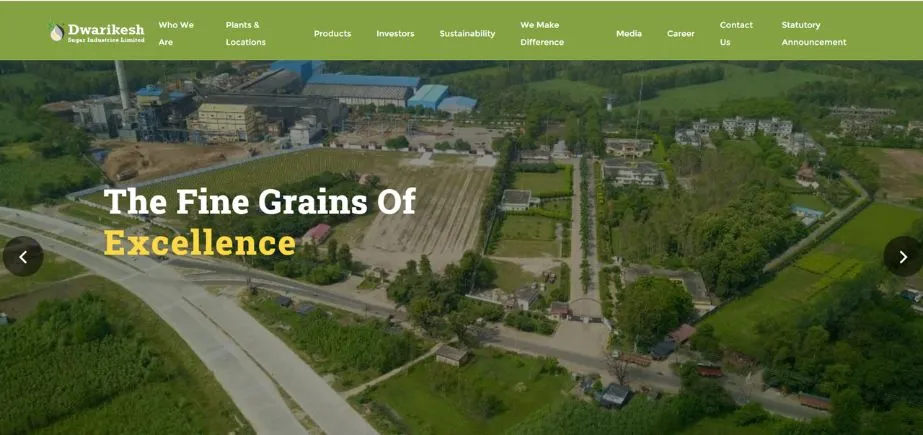 Dwarikesh Sugar Industries Ltd - Ethanol Manufacturing Companies in India