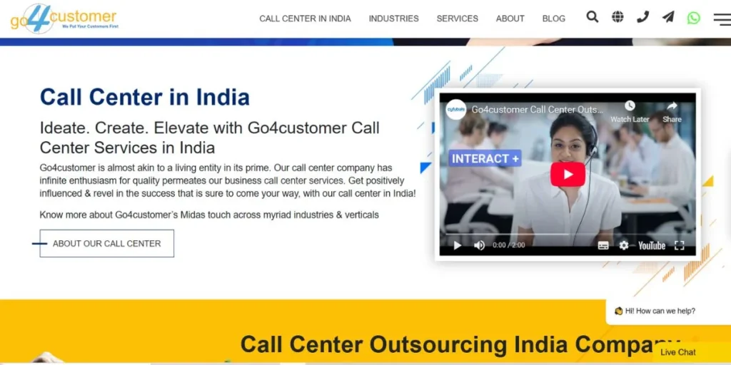 Go4customer - BPO Companies in Bangalore