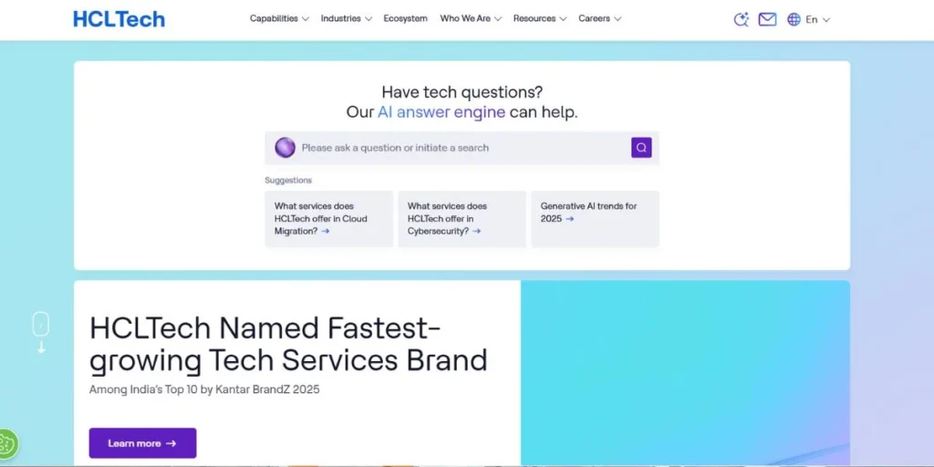 HCL Technologies - Software Companies in Coimbatore