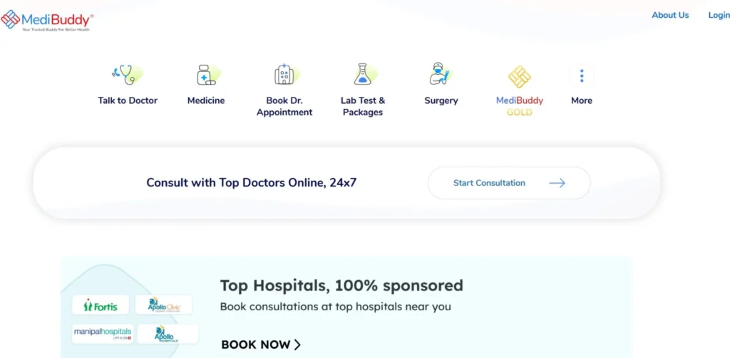 Healthcare IT Companies - MediBuddy