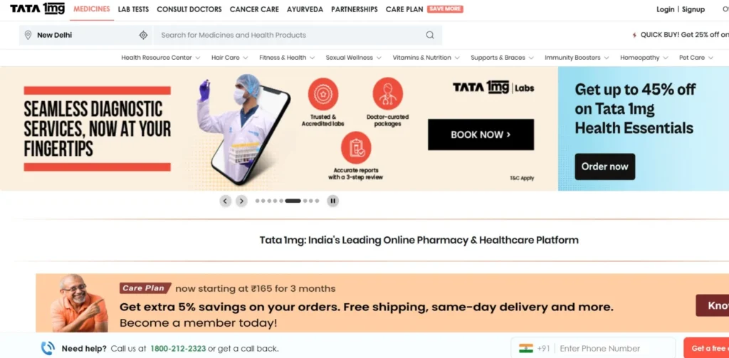 Healthcare IT Companies - Tata 1mg