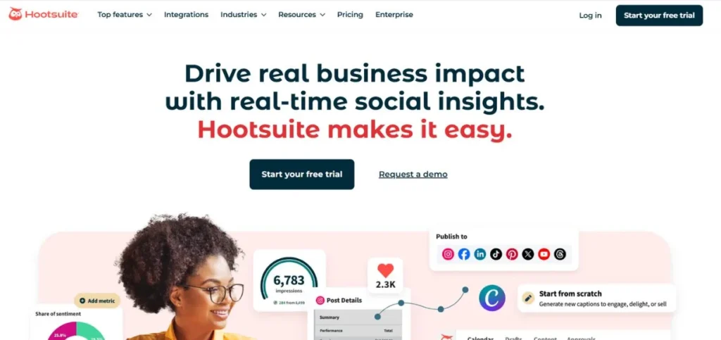 Hootsuite - Facebook Marketing Tools