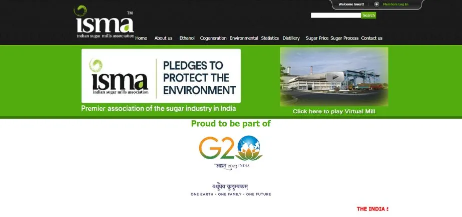 Indian Sugar Mills Association (ISMA) - Ethanol Manufacturing Companies in India