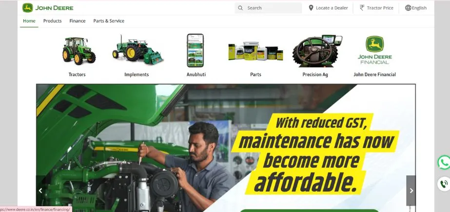 John Deere India - Manufacturing Companies in Pune