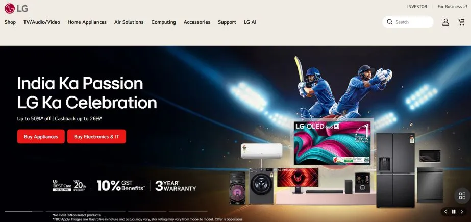 LG Electronics India - Manufacturing Companies in Pune