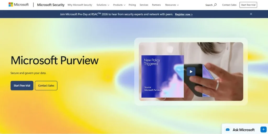 Microsoft Purview - Data Security Tools