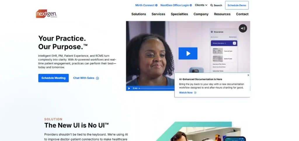 NextGen Healthcare - Electronic Health Record Software