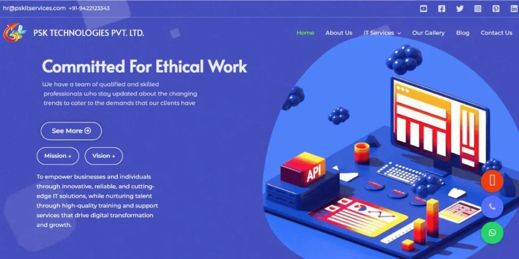 PSK Technologies Pvt. Ltd. - IT Companies in Nagpur