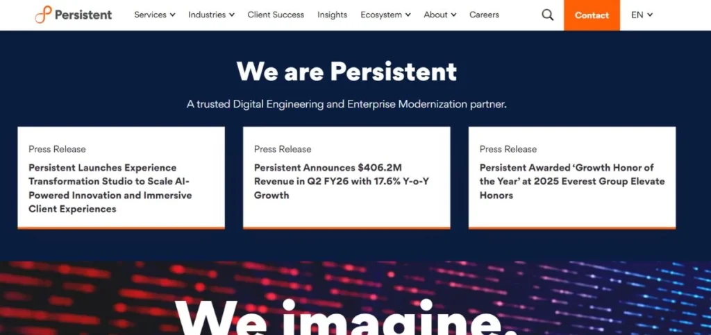 Persistent Systems - IT Companies in Nagpur