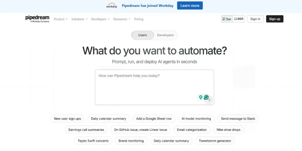 Pipedream - n8n Alternatives