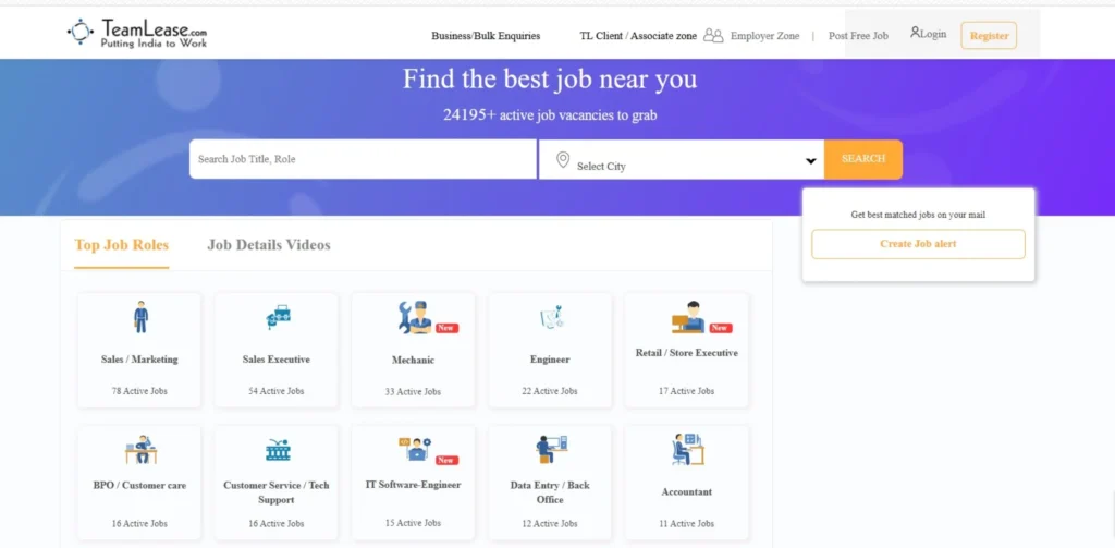 Recruitment Agencies in Coimbatore - TeamLease Services
