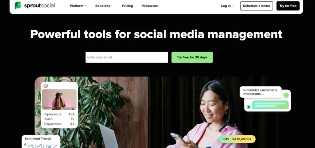 Sprout Social - Facebook Marketing Tools