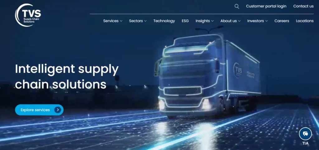 TVS Supply Chain Solutions - Manufacturing Companies in Bangalore