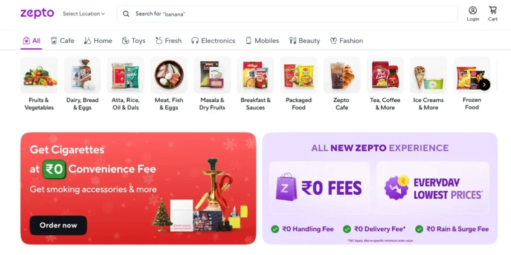 Zepto - Startups in Mumbai