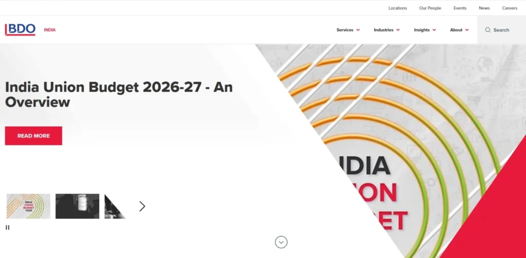 CA Firms in India - BDO India LLP