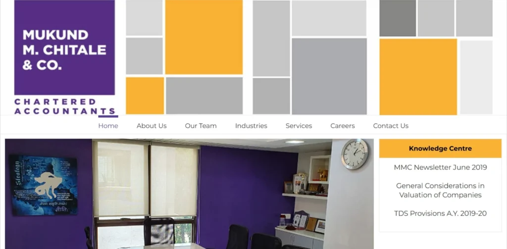 CA Firms in Mumbai - Mukund M. Chitale & Co.