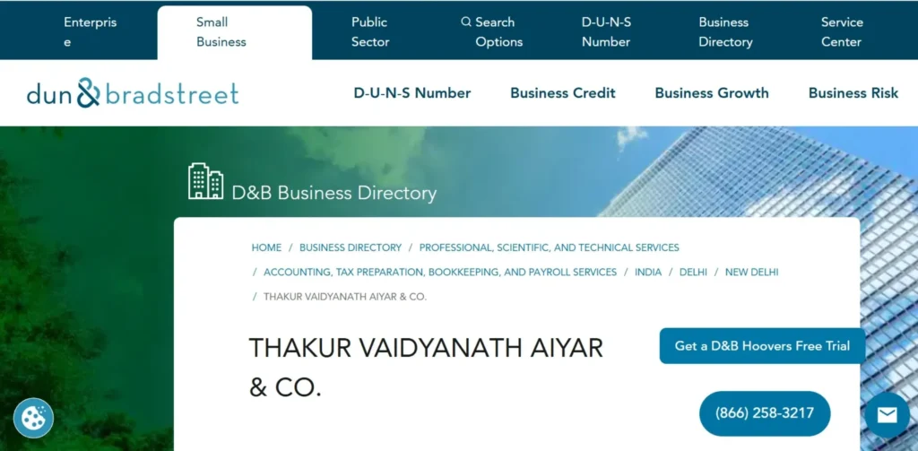 CA Firms in Mumbai - Thakur Vaidyanath Aiyar & Co.
