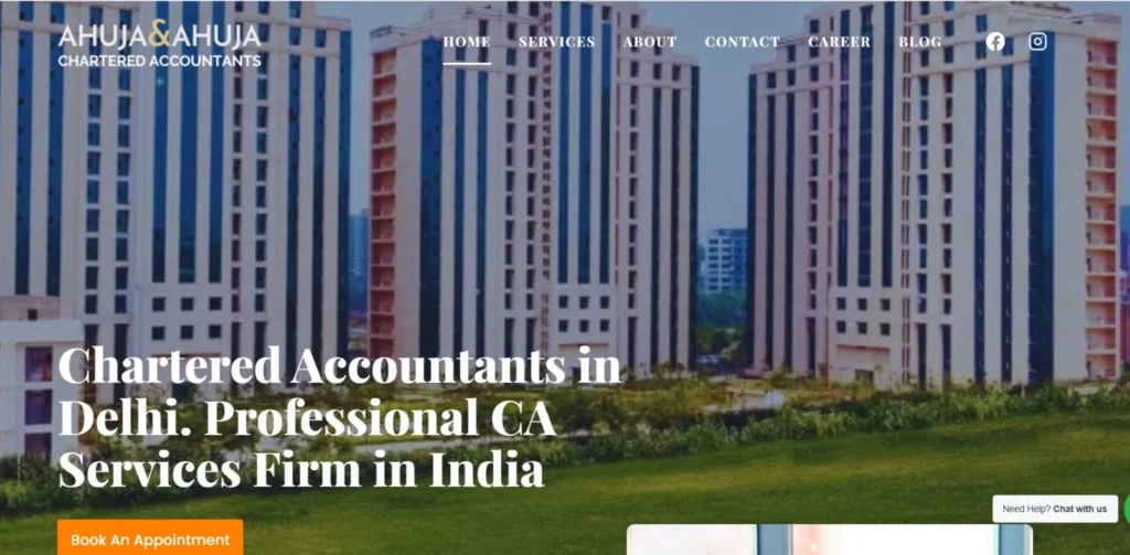 CA Firms in Noida - Ahuja & Ahuja Chartered Accountants